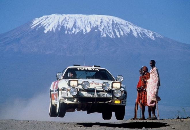 East African Safari Rally, 1987.